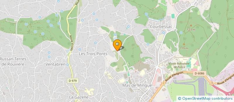 localisation de l'entreprise SCI LA COMMANDERIE  NIMES