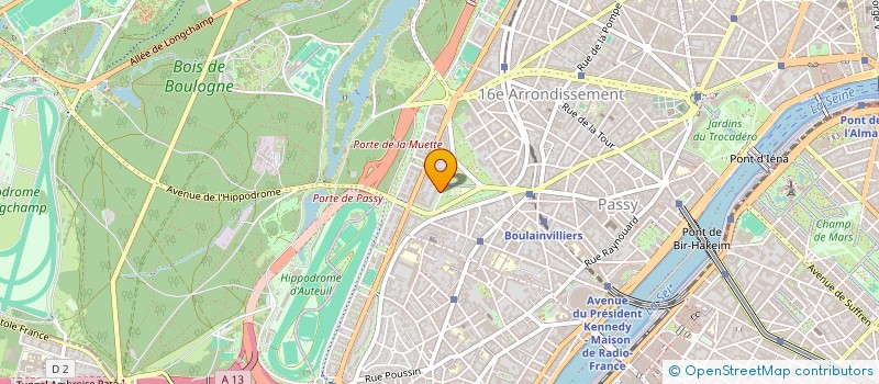 localisation de l'entreprise SCI LA COMMANDERIE  PARIS