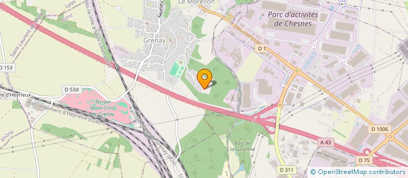 localisation de l'entreprise SCI LA COMMANDERIE  GRENAY