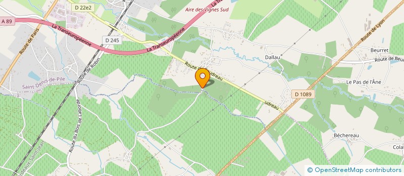 localisation de l'entreprise SCI LA COMMANDERIE  SAINT-DENIS-DE-PILE