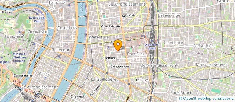 localisation de l'entreprise SCI LA COMMANDERIE  LYON