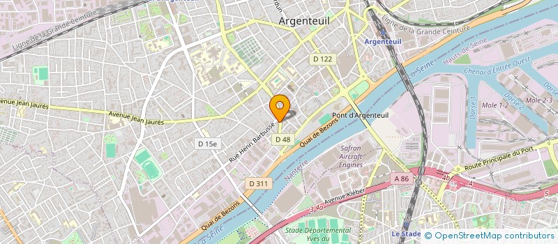 localisation de l'entreprise SCI LA COMMANDERIE  ARGENTEUIL