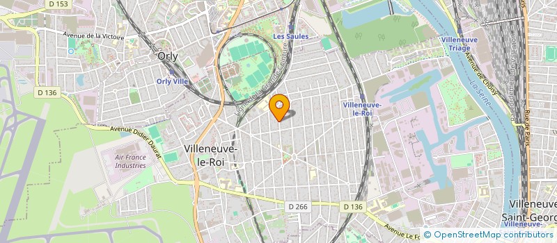 localisation de l'entreprise SCI LA COMME  VILLENEUVE-LE-ROI