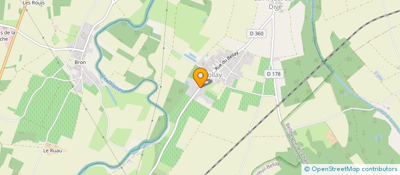 localisation de l'entreprise SCI LA COMMUNAUTE  SAINT-JUST-SUR-DIVE