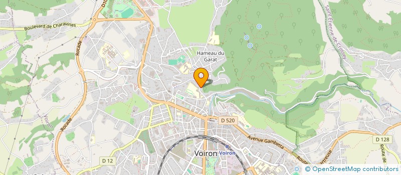 localisation de l'entreprise SCI LA COMMUNE à VOIRON