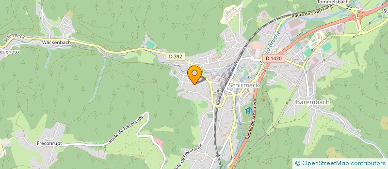 localisation de l'entreprise SCI LA COMTE  WILDERSBACH