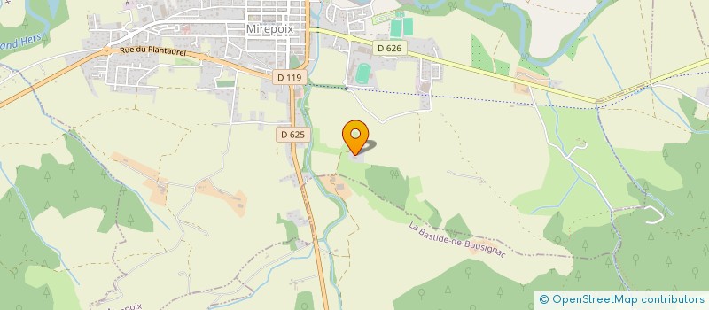 localisation de l'entreprise SCI LA COMTESSE à MIREPOIX