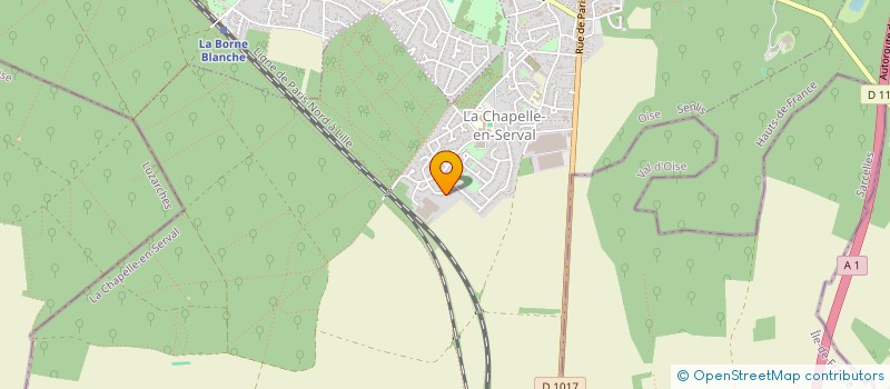 localisation de l'entreprise SCI LA CONCA  LA CHAPELLE-EN-SERVAL