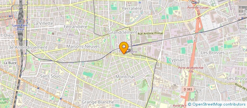 localisation de l'entreprise SCI LA CONCIERGERIE  LYON