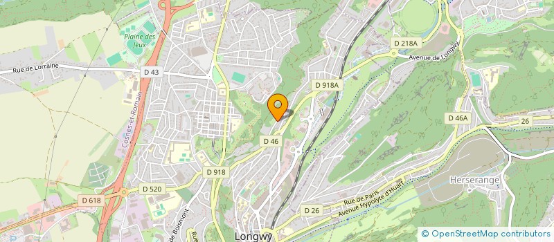 localisation de l'entreprise SCI LA CONCORDE à LONGWY