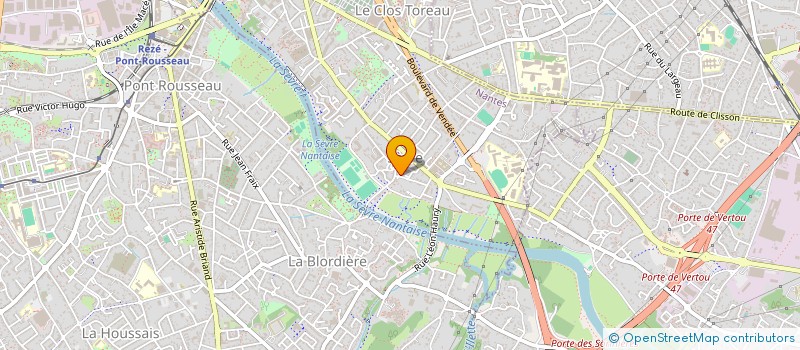 localisation de l'entreprise SCI LA CONCORDE à NANTES
