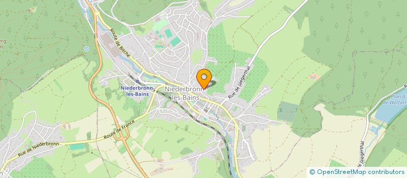 localisation de l'entreprise SCI LA CONCORDE  NIEDERBRONN-LES-BAINS