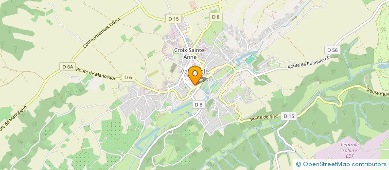 localisation de l'entreprise SCI LA CONDAMINE à VALENSOLE
