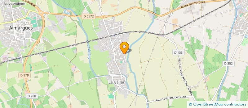 localisation de l'entreprise SCI LA CONDAMINE  LE CAILAR