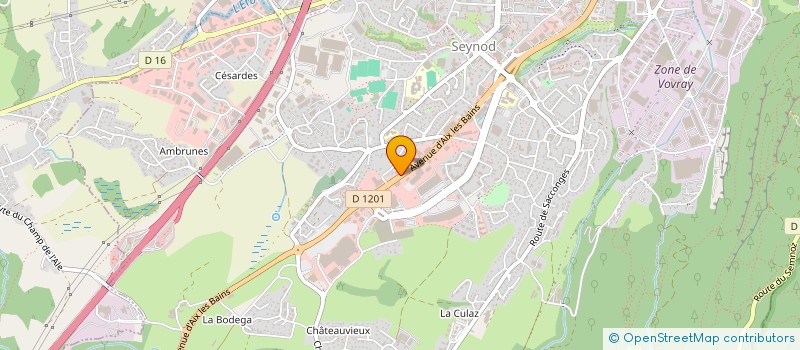 localisation de l'entreprise SCI LA CONFRERIE à ANNECY