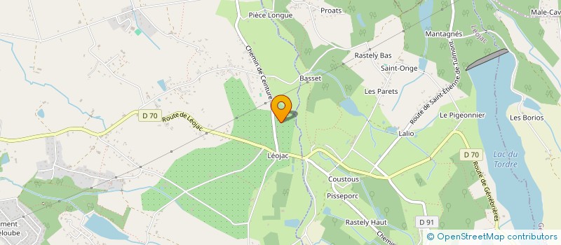 localisation de l'entreprise SCI LA CONFRERIE HEY  MONTAUBAN