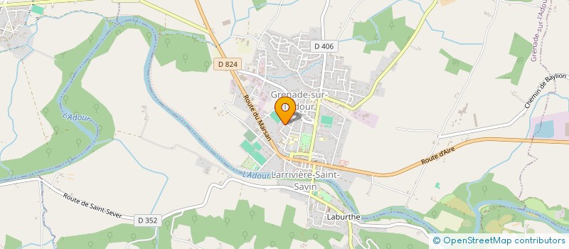 localisation de l'entreprise SCI LA CONGOLANDAISE  GRENADE-SUR-L'ADOUR