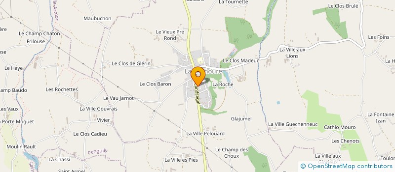 localisation de l'entreprise SCI LA CONGRIERE  LA MALHOURE