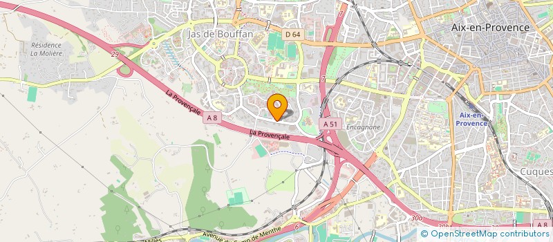 localisation de l'entreprise SCI LA CONQUE à AIX-EN-PROVENCE