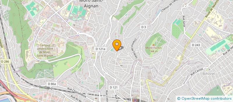 localisation de l'entreprise SCI LA CONSEILLANTE  MONT-SAINT-AIGNAN