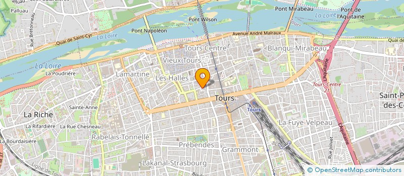 localisation de l'entreprise SCI LA CONSERVERIE ARMORICAINE  TOURS