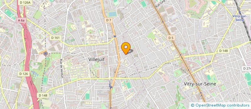 localisation de l'entreprise SCI LA CONTRE ALLEE à VILLEJUIF