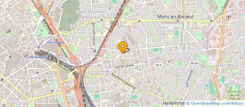 localisation de l'entreprise SCI LA CONVENTION à LILLE