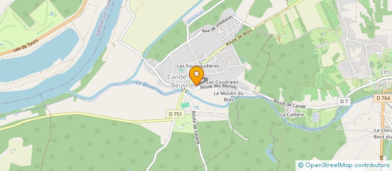 localisation de l'entreprise SCI LA COOPERATION  LE CONTROIS-EN-SOLOGNE