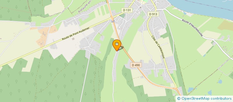 localisation de l'entreprise SCI LA COPALINE  ARELAUNE-EN-SEINE