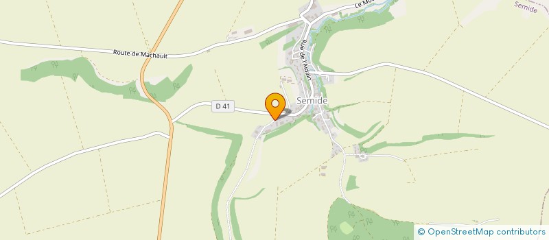 localisation de l'entreprise SCI LA CORBEILLE  SAVIGNY-SUR-AISNE