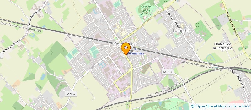 localisation de l'entreprise SCI LA CORBIERE  PERENCHIES