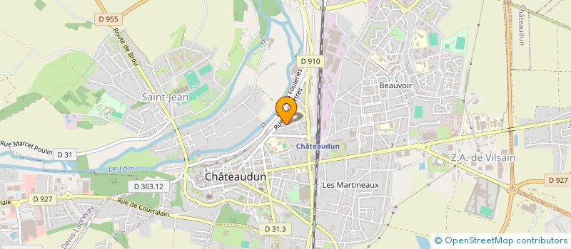 localisation de l'entreprise SCI LA CORDEE DE L'ADROIT à CHATEAUDUN