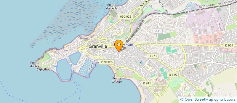 localisation de l'entreprise SCI LA CORDERIE à GRANVILLE