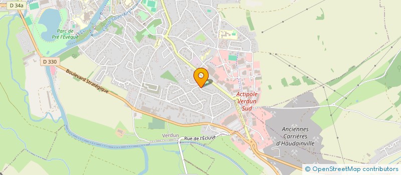 localisation de l'entreprise SCI LA CORDERIE à VERDUN