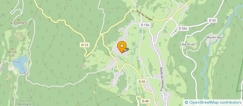 localisation de l'entreprise SCI LA CORNUA  SAINT-DIDIER-SUR-BEAUJEU