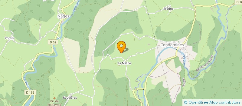 localisation de l'entreprise SCI LA COSTE  MOULIN MAGE