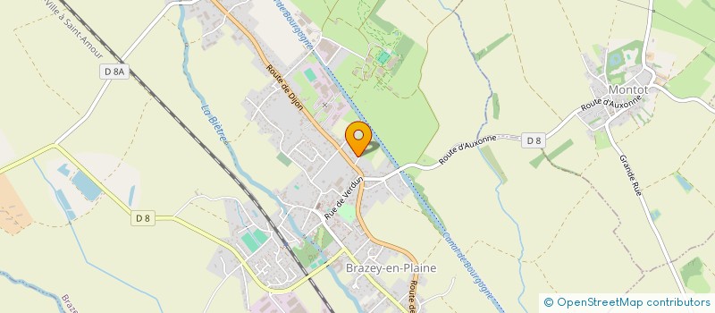 localisation de l'entreprise SCI LA COTE  BRAZEY-EN-PLAINE