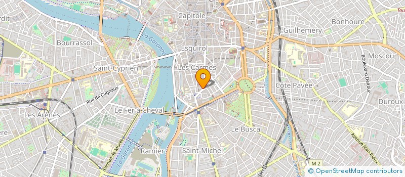 localisation de l'entreprise SCI LA COTE à TOULOUSE