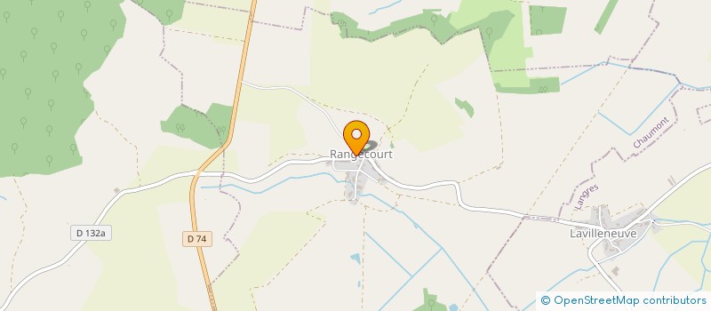 localisation de l'entreprise SCI LA COTE AU VERGER à RANGECOURT