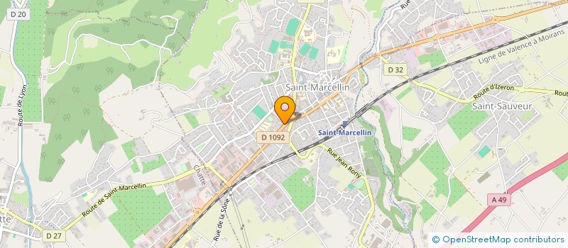 localisation de l'entreprise SCI LA COTE D OR  SAINT-SAUVEUR