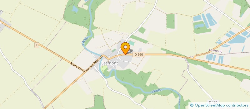 localisation de l'entreprise SCI LA COTE MILLIERE  LESMONT