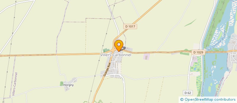 localisation de l'entreprise SCI LA COTERIE  VILLERS-CARBONNEL