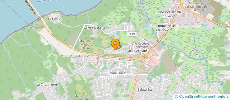 localisation de l'entreprise SCI LA COTONNIERE à MATOURY