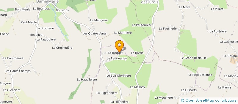 localisation de l'entreprise SCI LA COUPRIE à SAINT-CYR-LA-ROSIERE