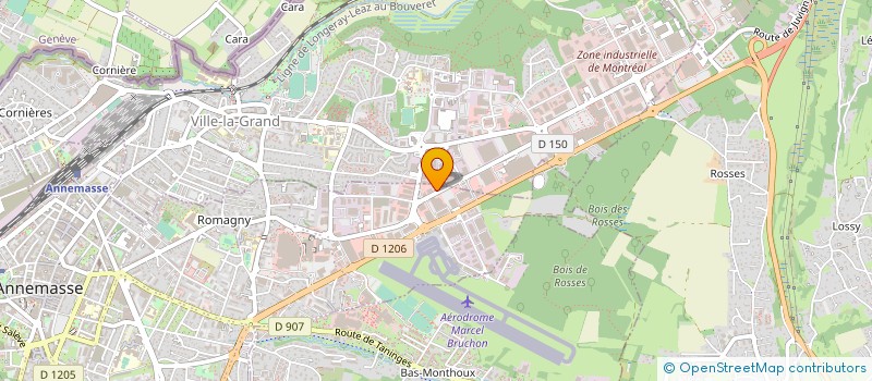 localisation de l'entreprise SCI LA COUR à ANNEMASSE