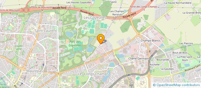 localisation de l'entreprise SCI LA COUR AUX ROSES  RENNES