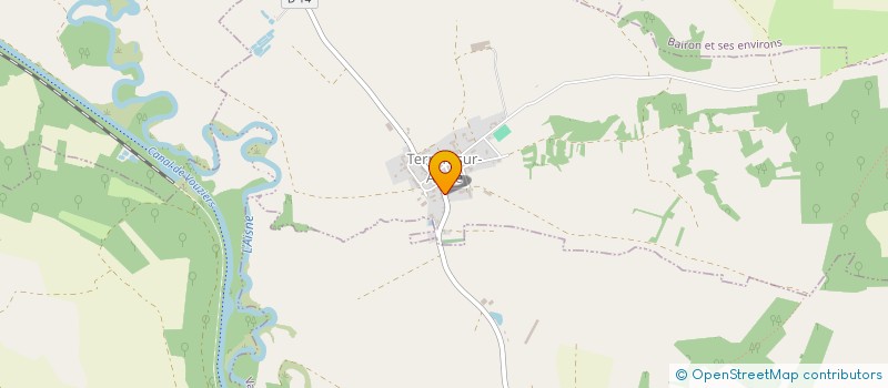 localisation de l'entreprise SCI  LA COUR DE LUXEMBOURG  SAVIGNY-SUR-AISNE