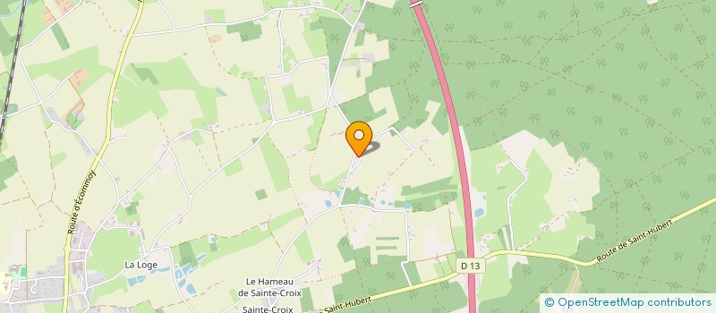 localisation de l'entreprise SCI LA COUR DE SARCE  SARCE