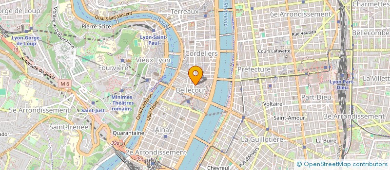 localisation de l'entreprise SCI LA COUR DES ARCHERS  LYON