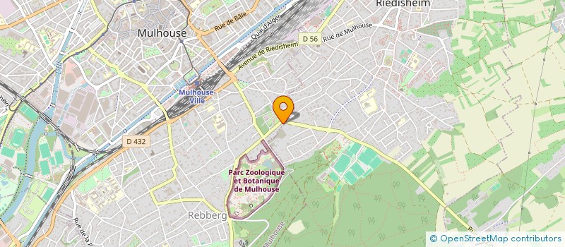 localisation de l'entreprise SCI LA COUR DES LICIERS à MULHOUSE